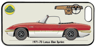 Lotus Elan Sprint 1971-73 Phone Cover Horizontal